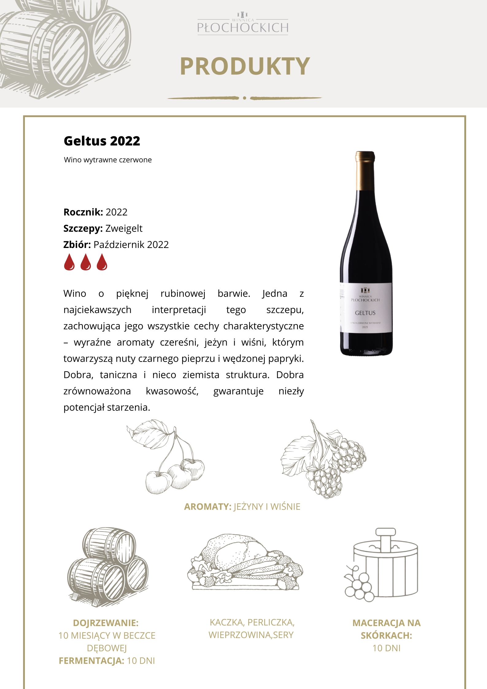 Zestaw Prezentowy Geltus i Chardonnay Barrique - obrazek 3